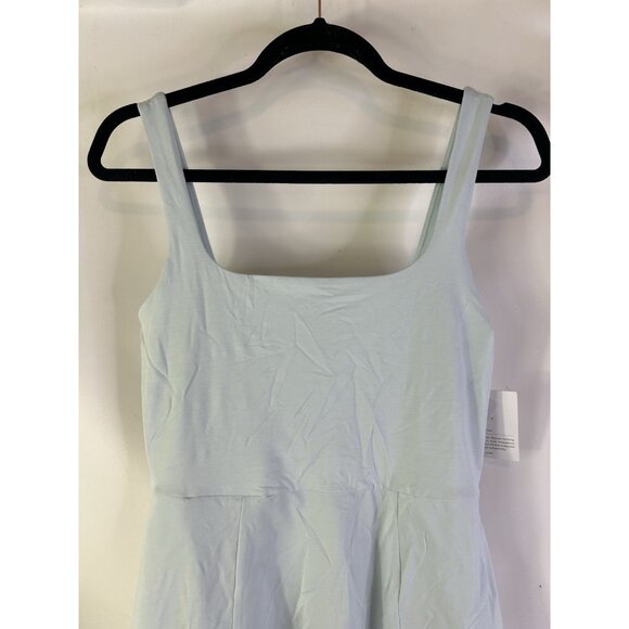 New Beyond Yoga Charmed Mini Dress Powder Blue - Picture 3 of 10